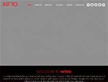 Tablet Screenshot of intro-sa.com